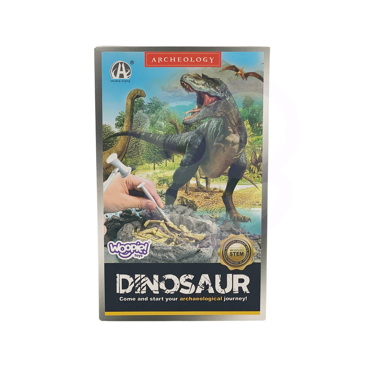 Woopie kreativa leksak Dinosaurie skelett arkeologisk utgrävning