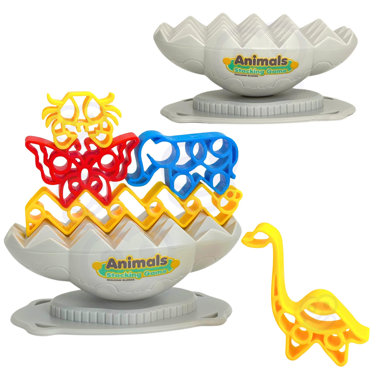 Jogo de habilidade de equilíbrio de animais Woopie Animal Tower