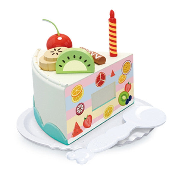 Woopie Confectionery Tarta De Cumpleaños Para Cortar + Juego De Té 85 Uds.