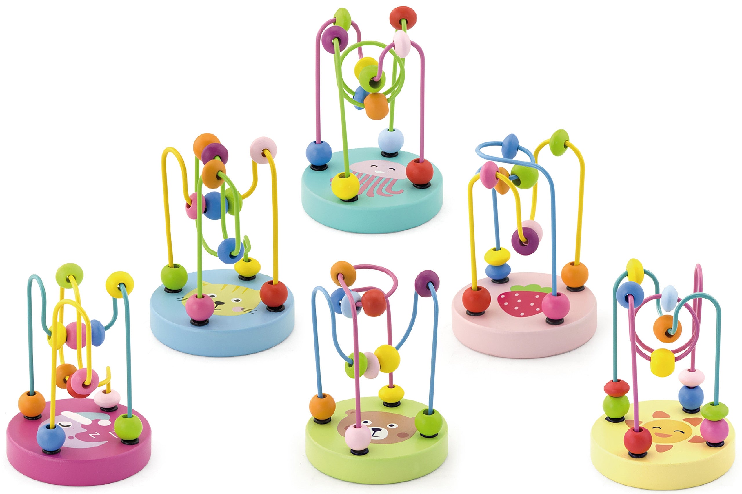Viga Wooden Handy Labyrinth Intertwining Motor Loop 1 Pc.