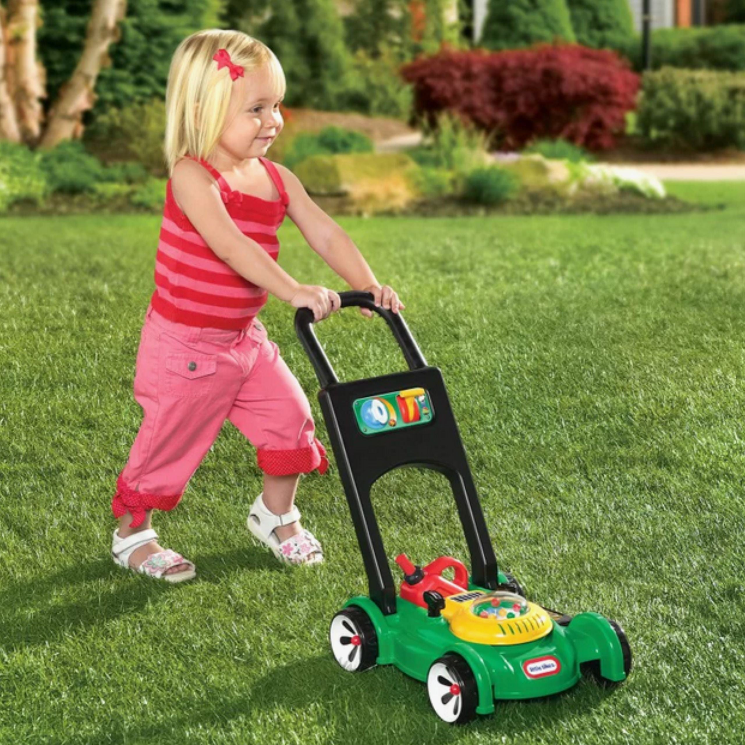Детска косачка Little Tikes Интерактивна градинска играчка за бутане