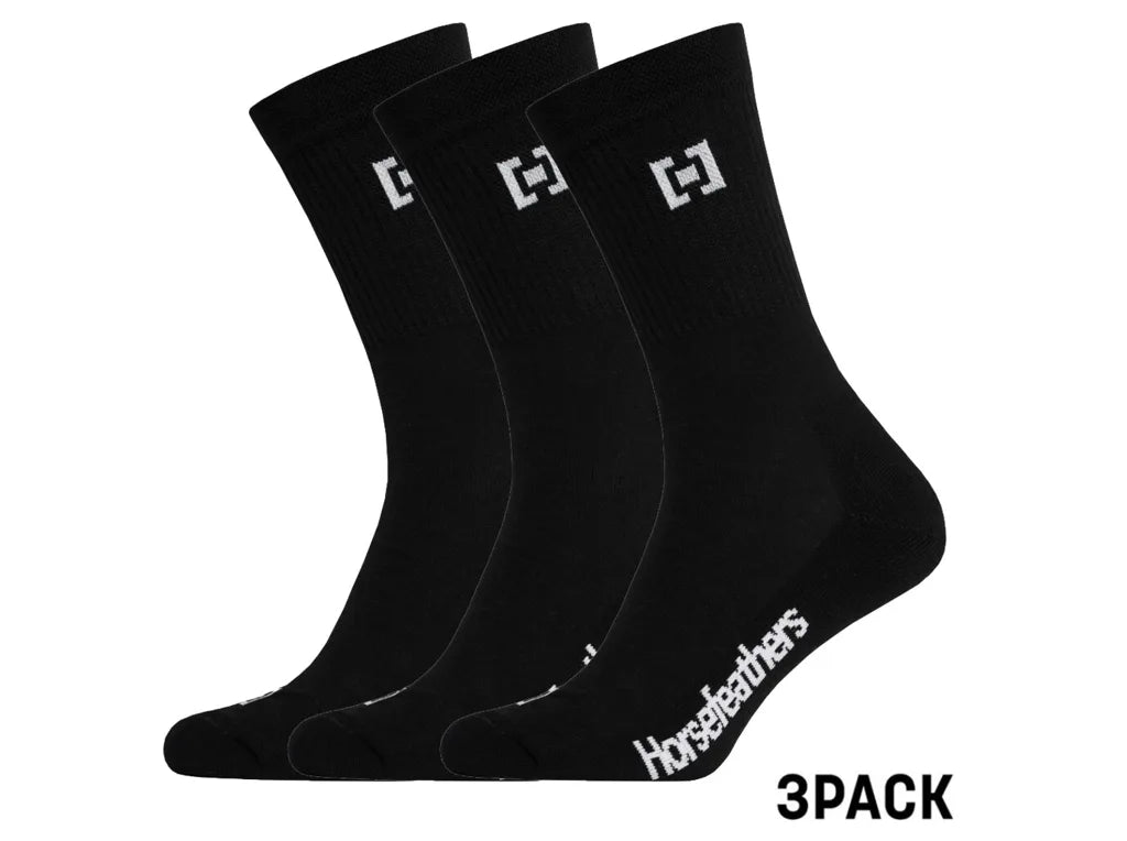 Chaussettes Horsefeathers Ezna 3pack (noir)