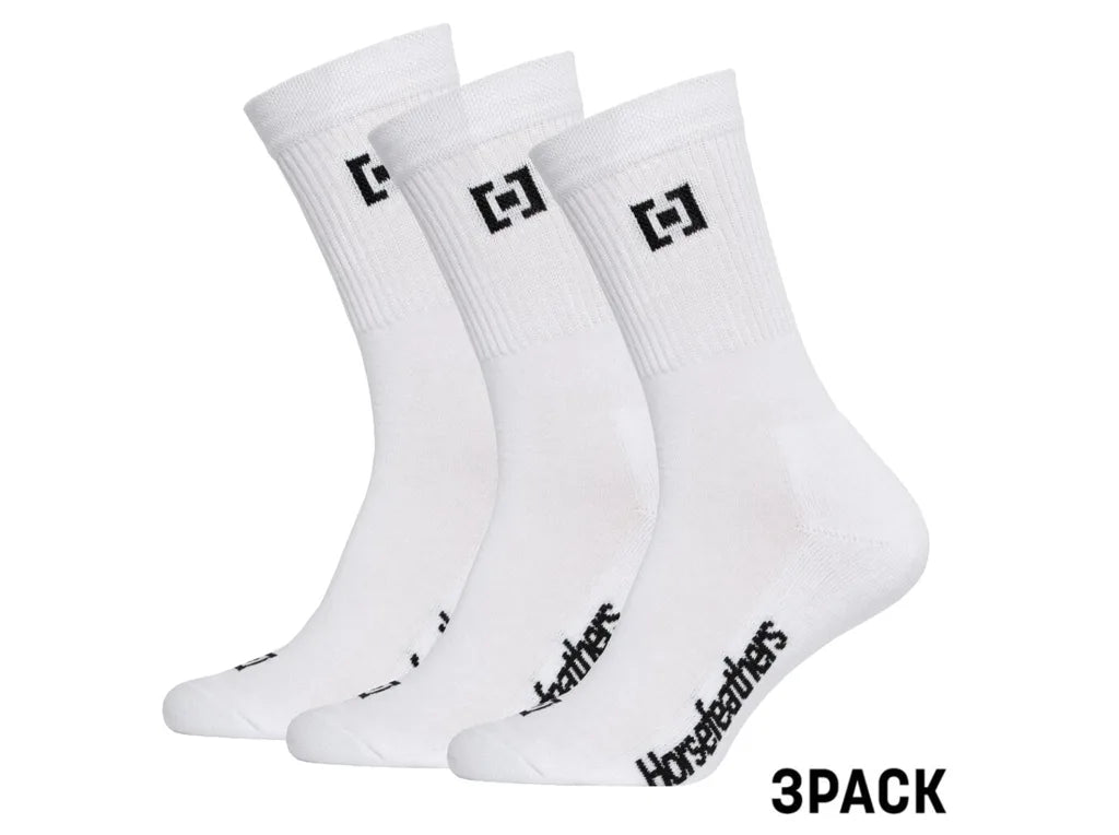 Chaussettes Horsefeathers Ezna 3pack (blanc)