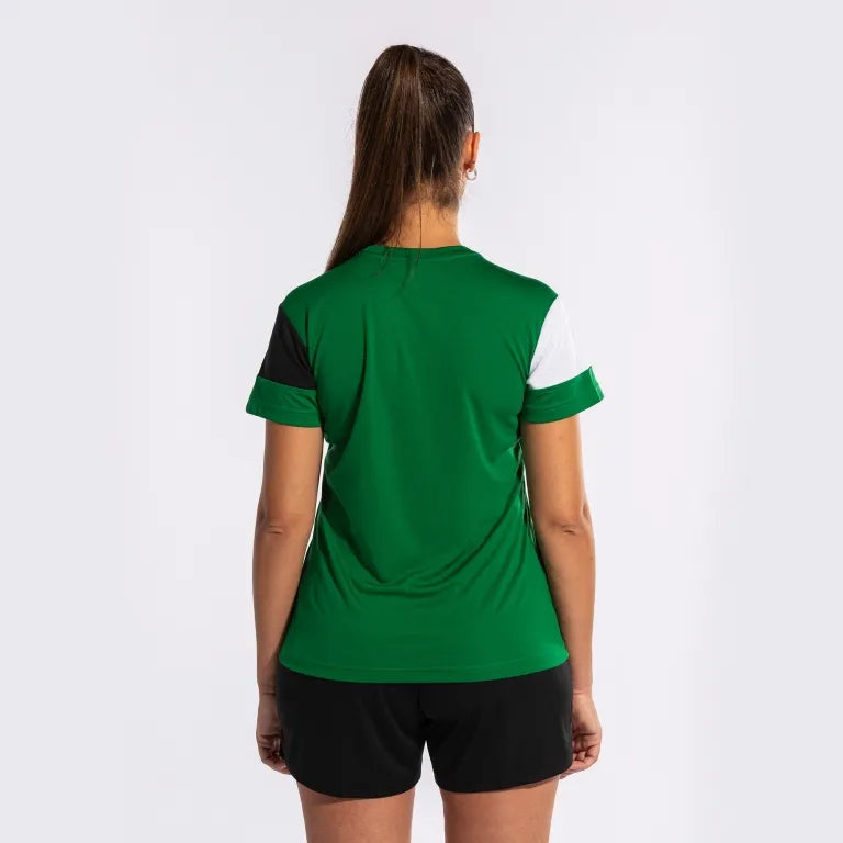 Maglietta donna joma camiseta manga sky verde-nero verde/nero xs