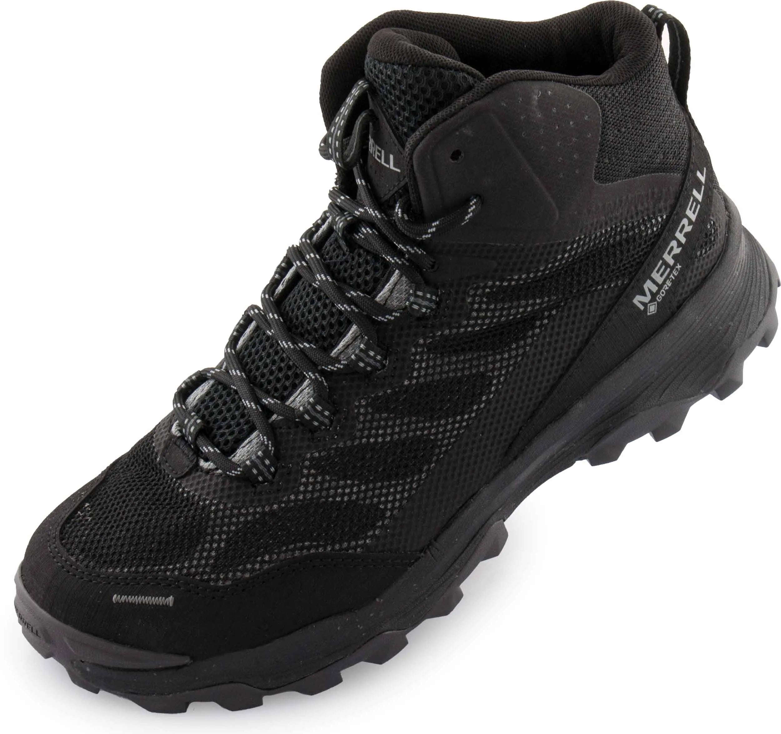 Merrell Speed strike Mid Gtx Zwart Outdoorschoenen Dames Zwart