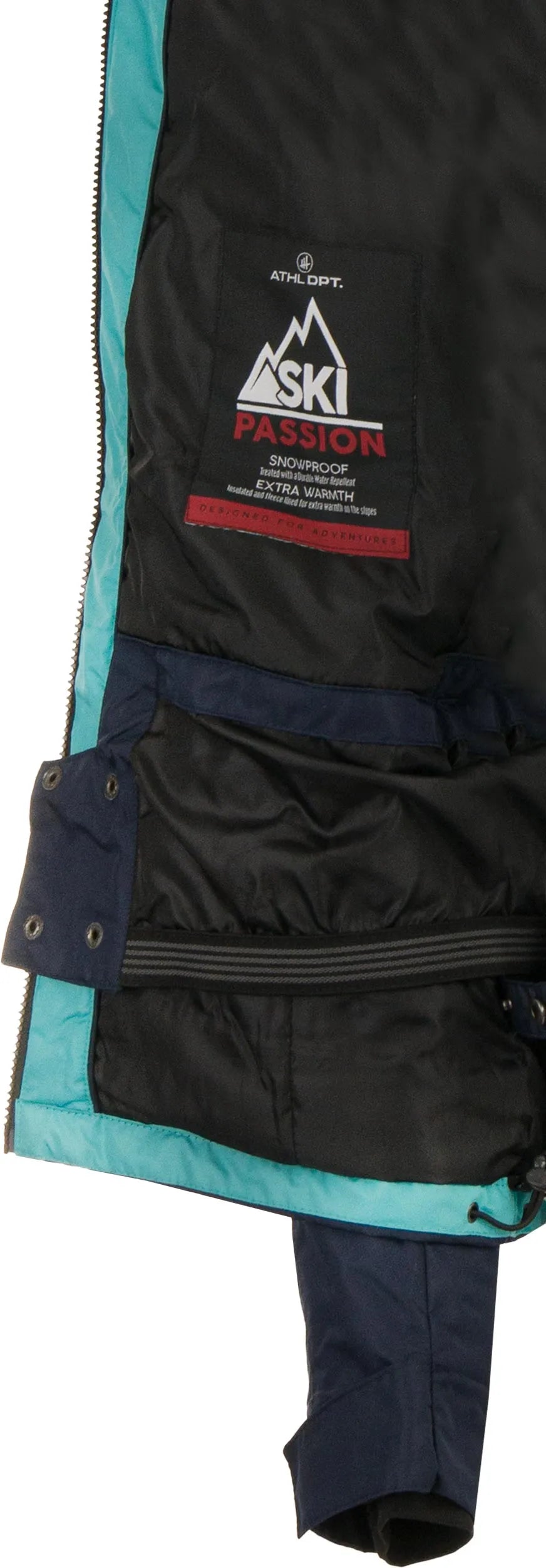 Női síkabát athl. dpt bethany türkiz xl