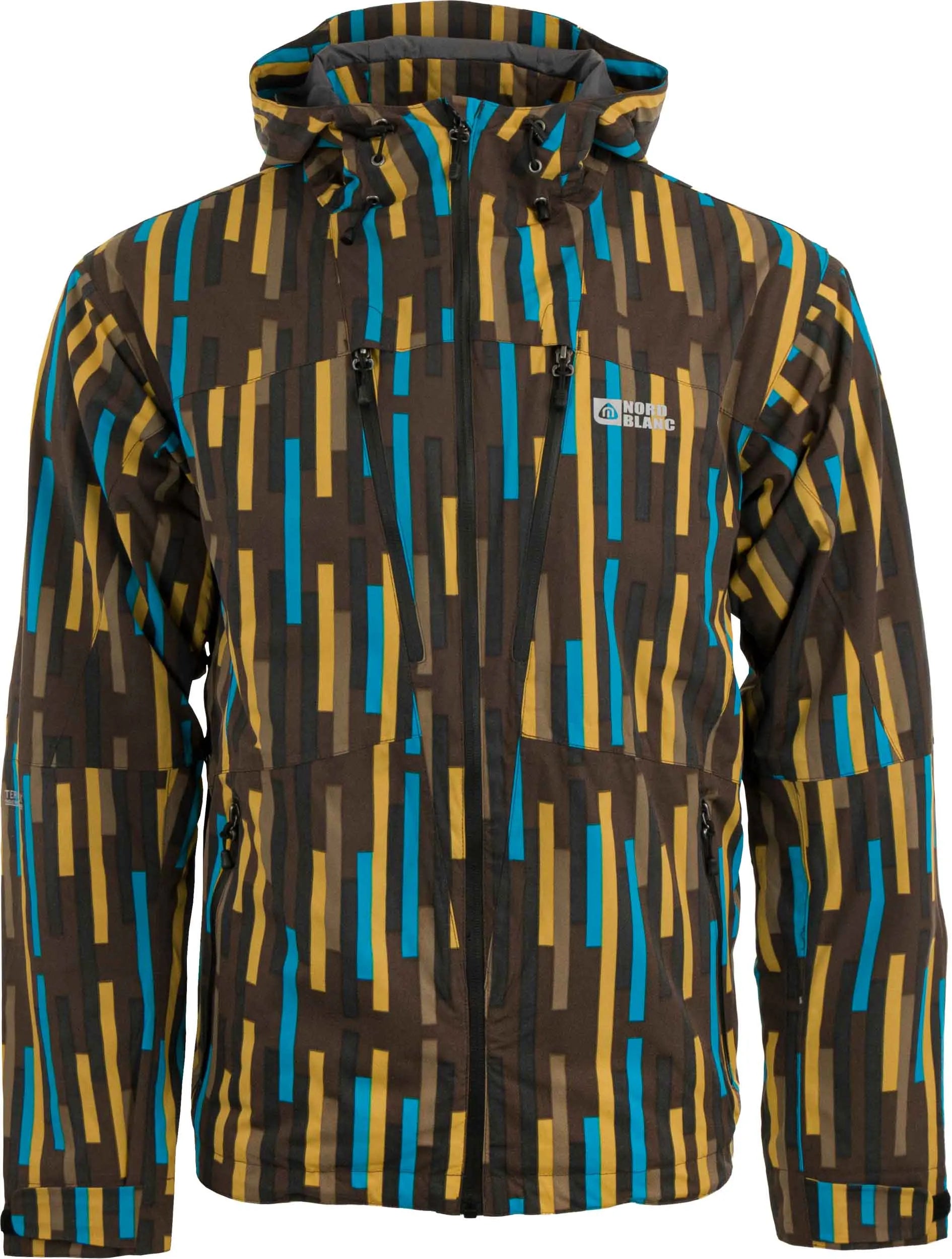 Męska kurtka jesienno-zimowa Nordblanc brązowa s