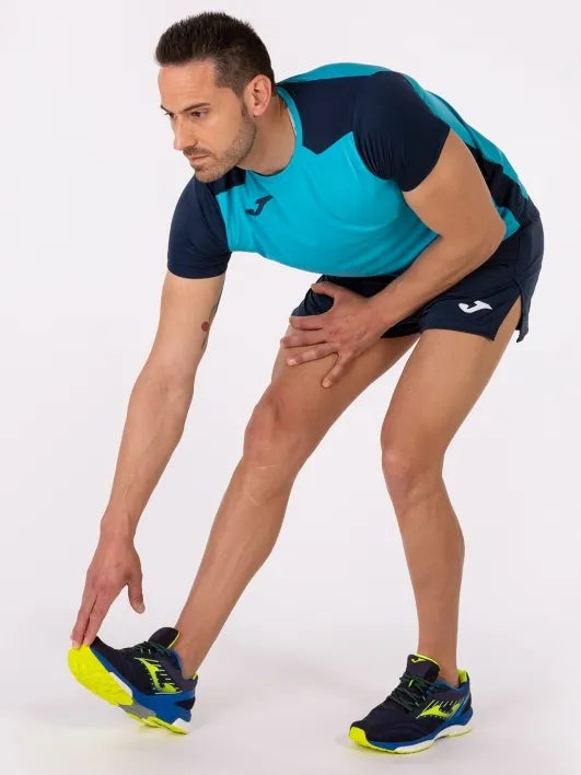 Tricou pentru bărbați joma record ii fluor turcoaz m