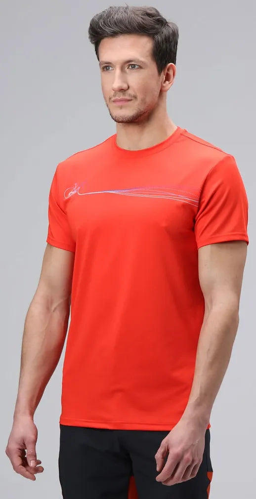 Camiseta masculina Loap Mydar Org laranja