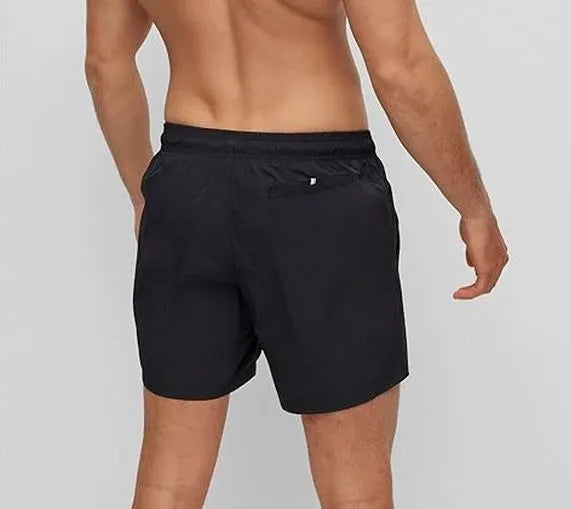 Hugo Boss Hommes Maillots de bain Octopus Short de bain noir