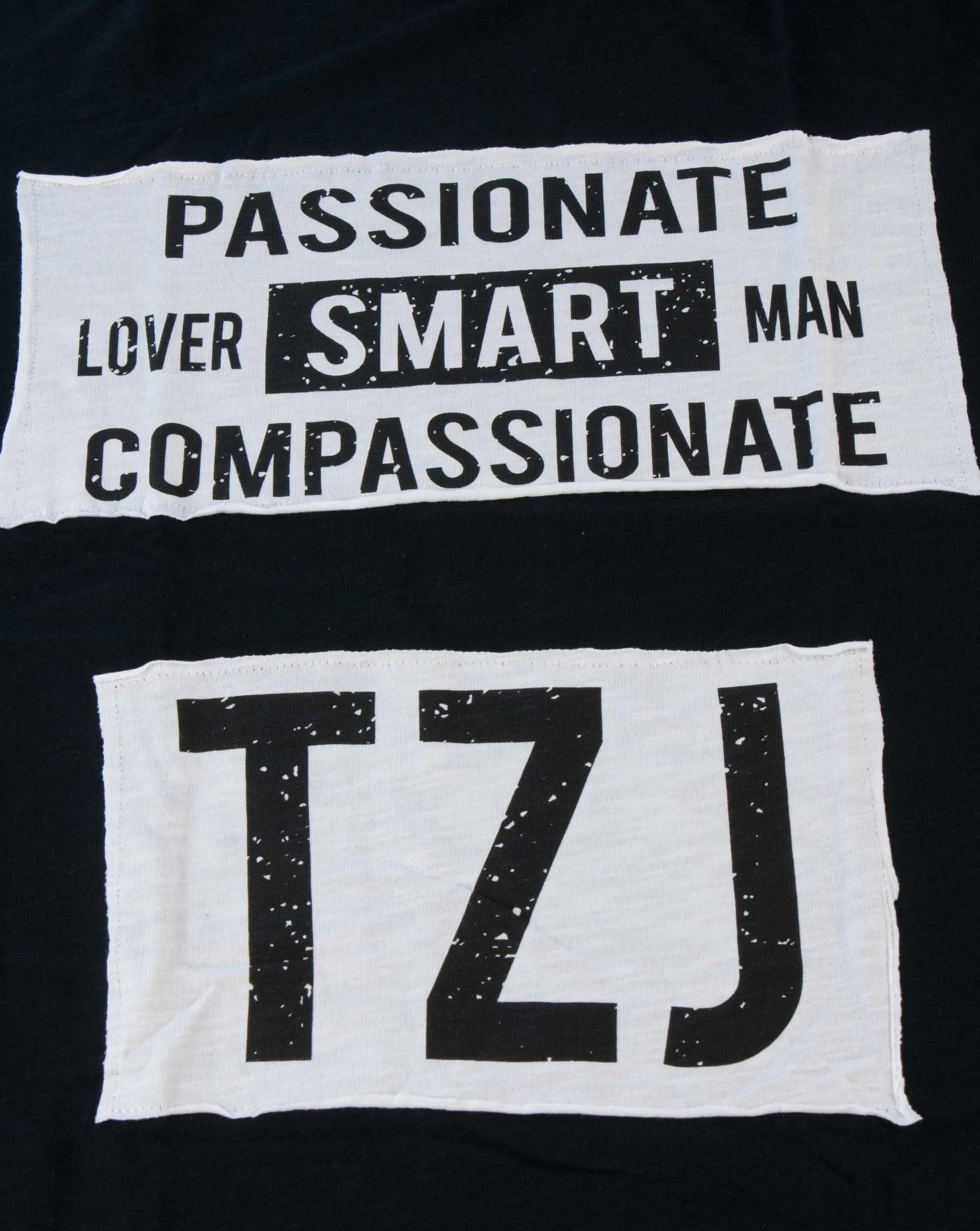 Pánské tričko Tazzio Ss S potiskem Černá