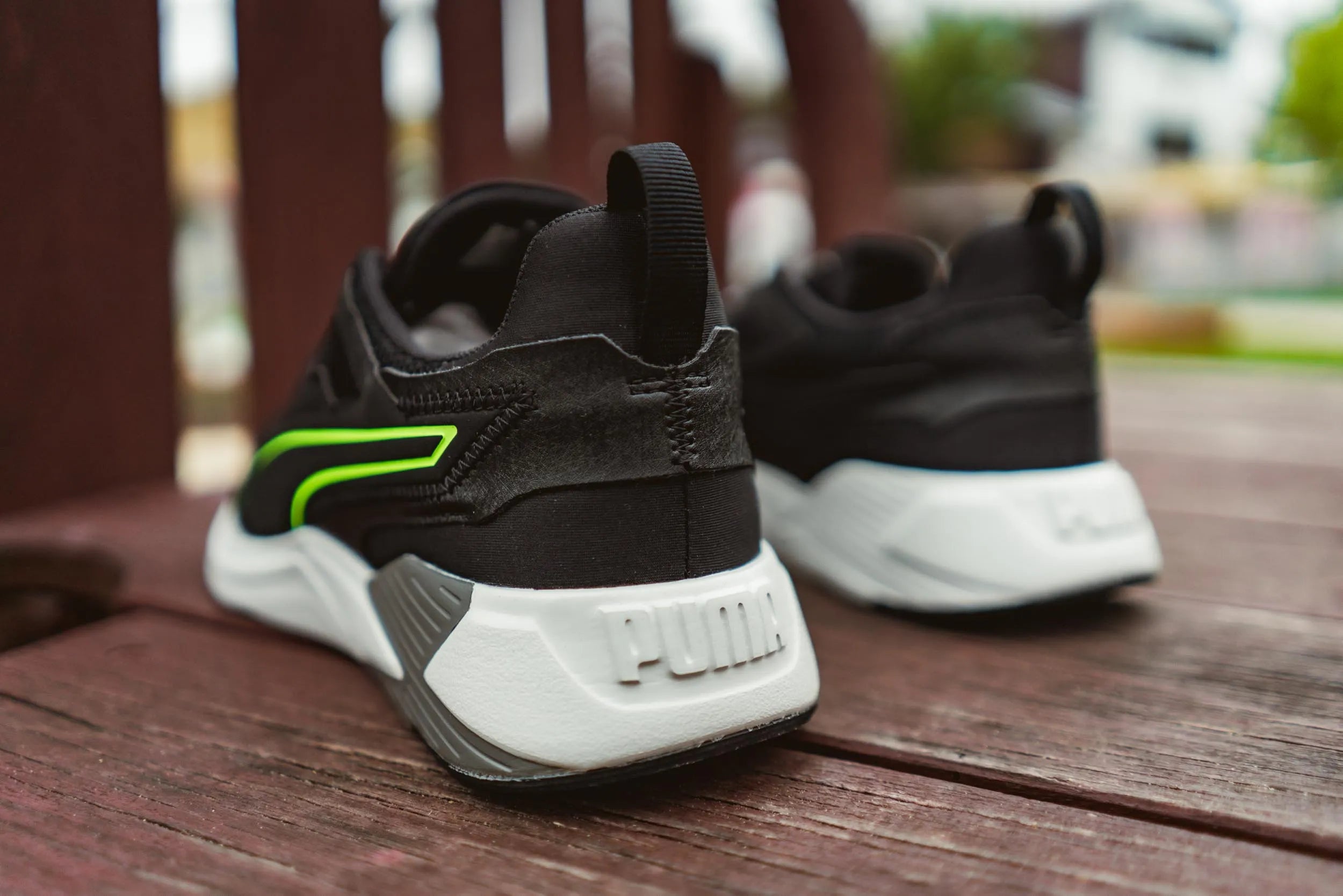 Baskets Puma Disperse Xt Noir Vert Gris Homme