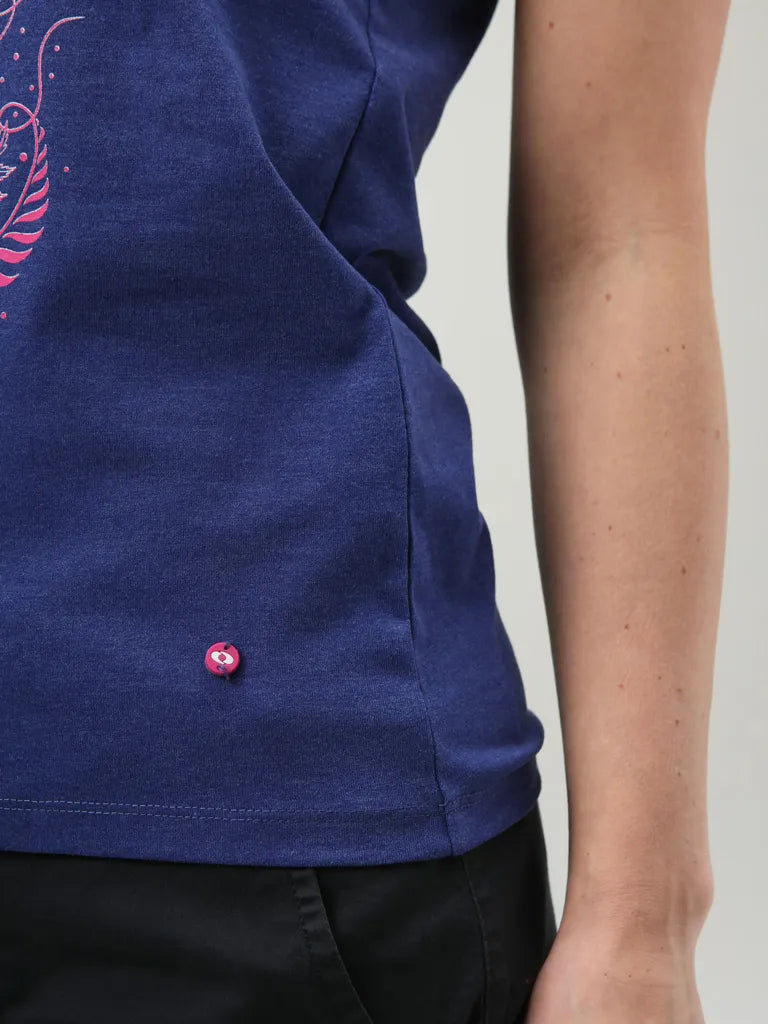 Dame tanktop Loap Auli Blue