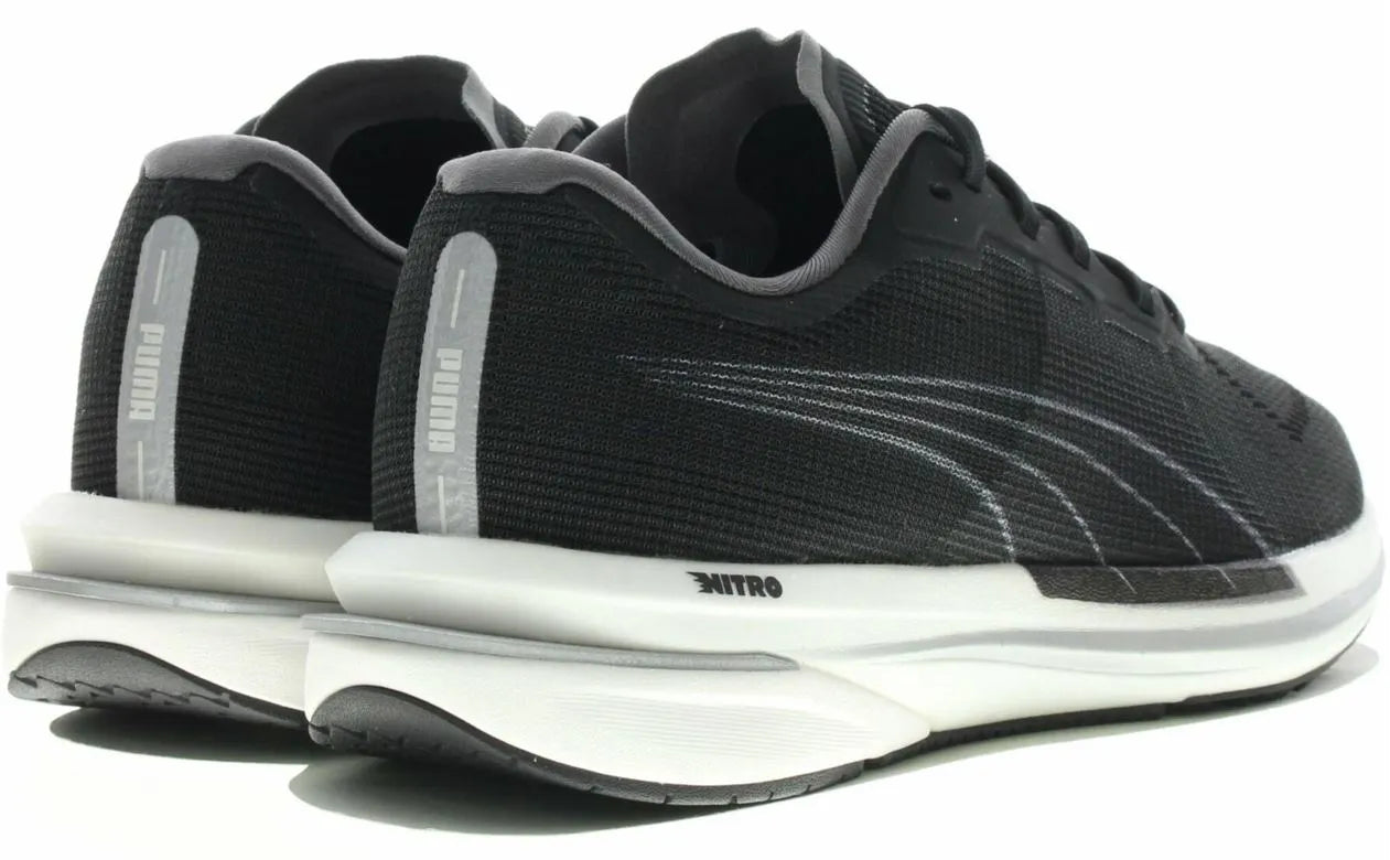 Puma Velocity Nitro Wtr Black-white-pink Black