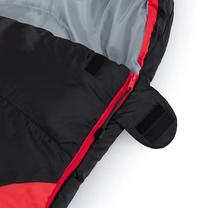 Saco de dormir infantil laço cabra criança preto zíper esquerdo