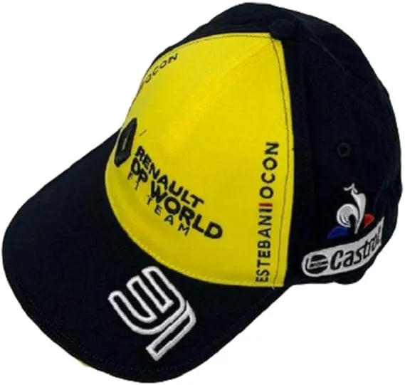 Cappellino Renault F1 Team Occon Giallo/nero