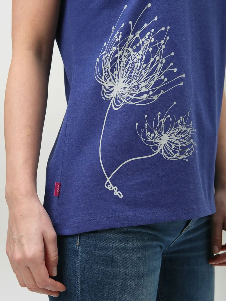 T-shirt damski Loap Aumara niebieski l