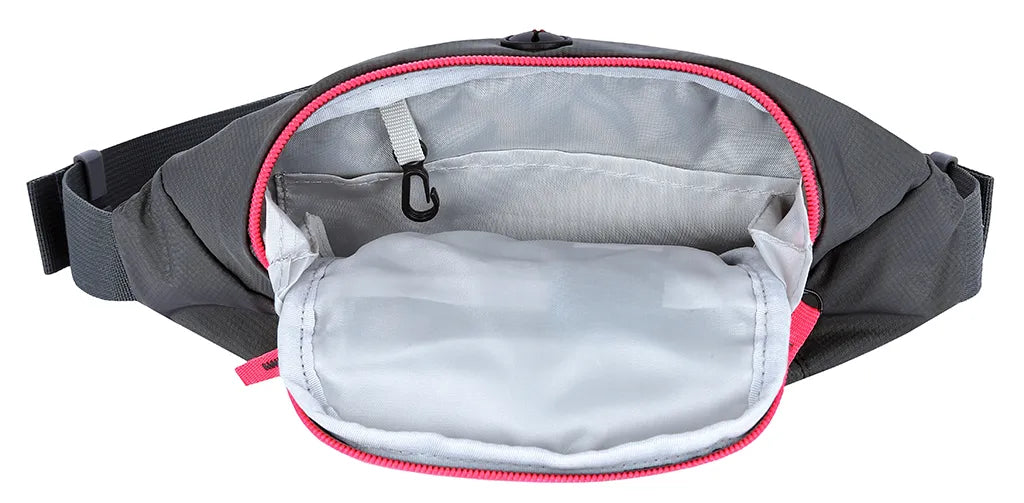 Loap Tula Grau-Rosa Unisex-Hüfttasche Grau
