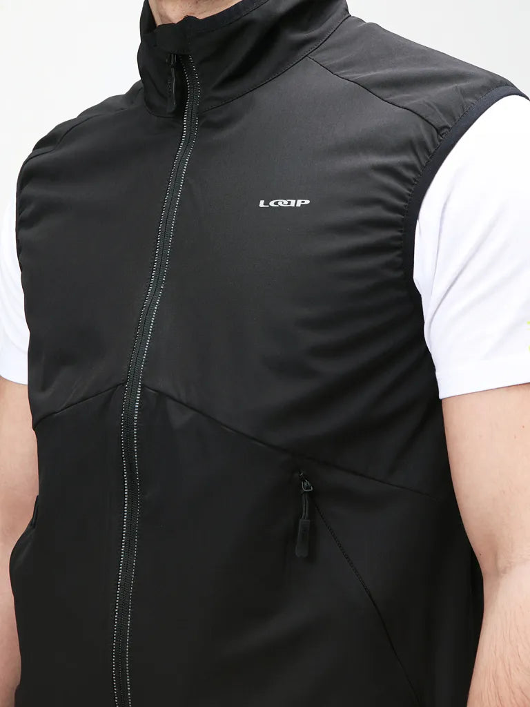 Gilet da uomo Loap Urylon Nero