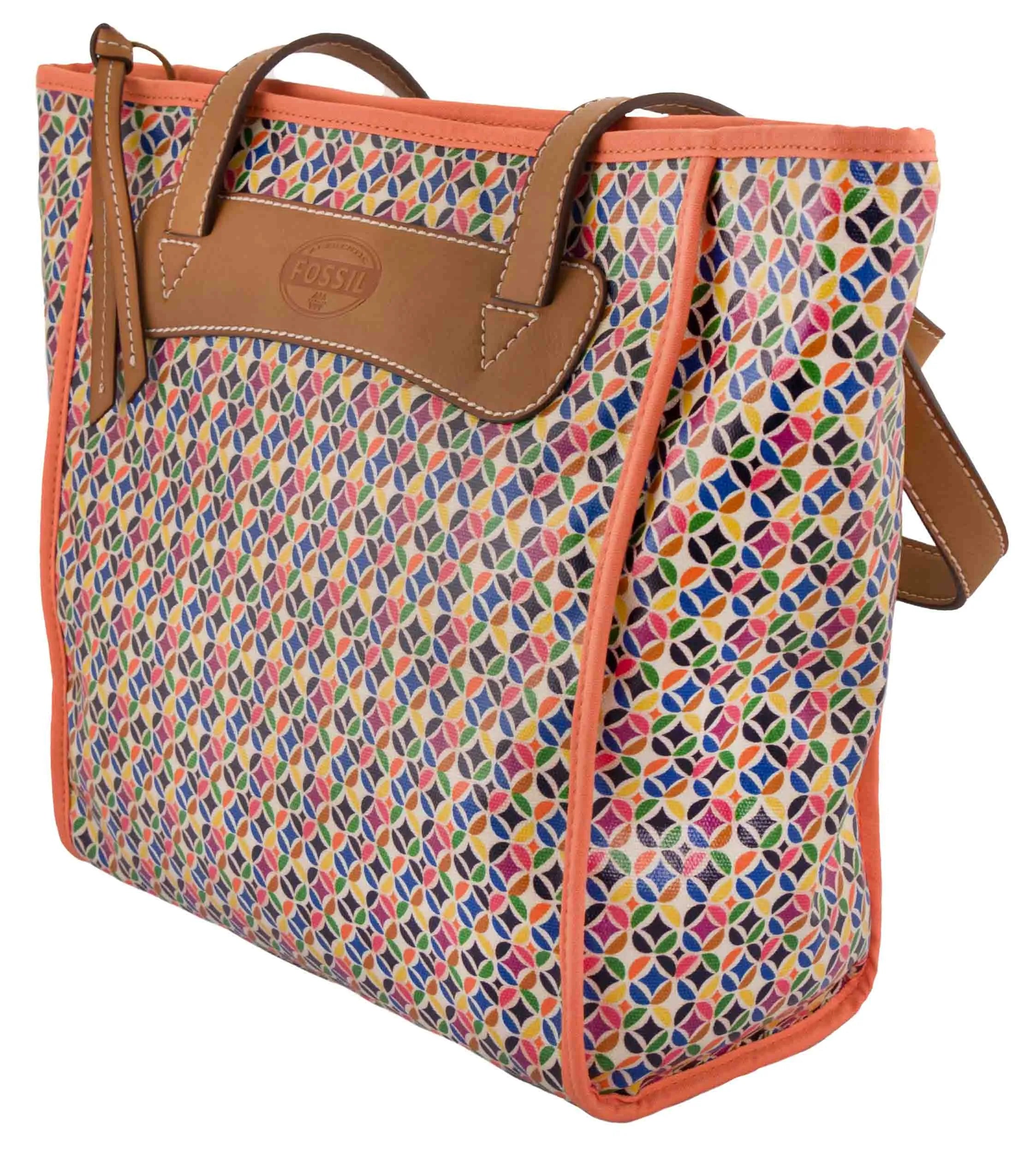 Llavero Fossil por bolso shopper - mezcla múltiple