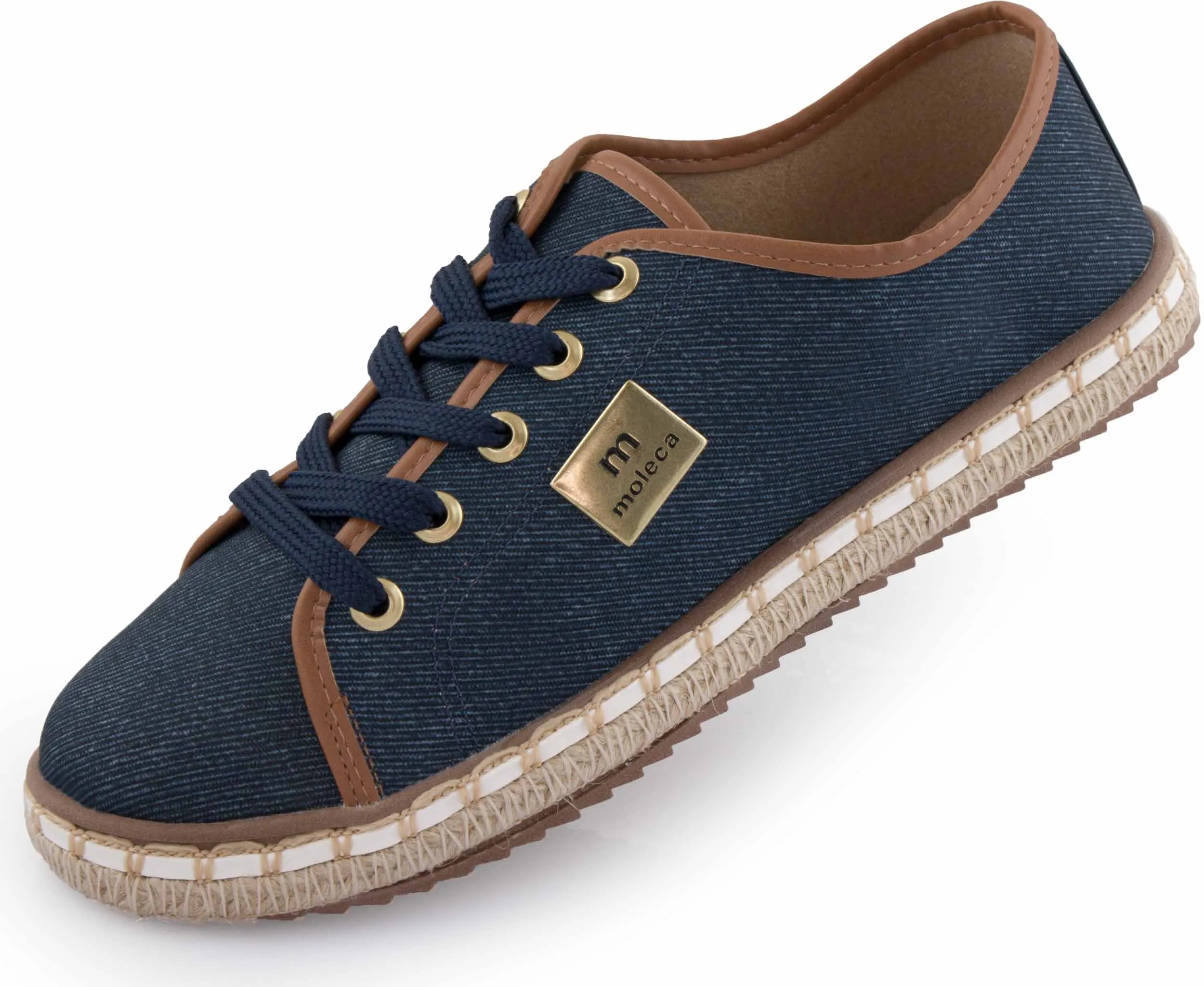 Дамски обувки Moleca Tecido Denim Blue