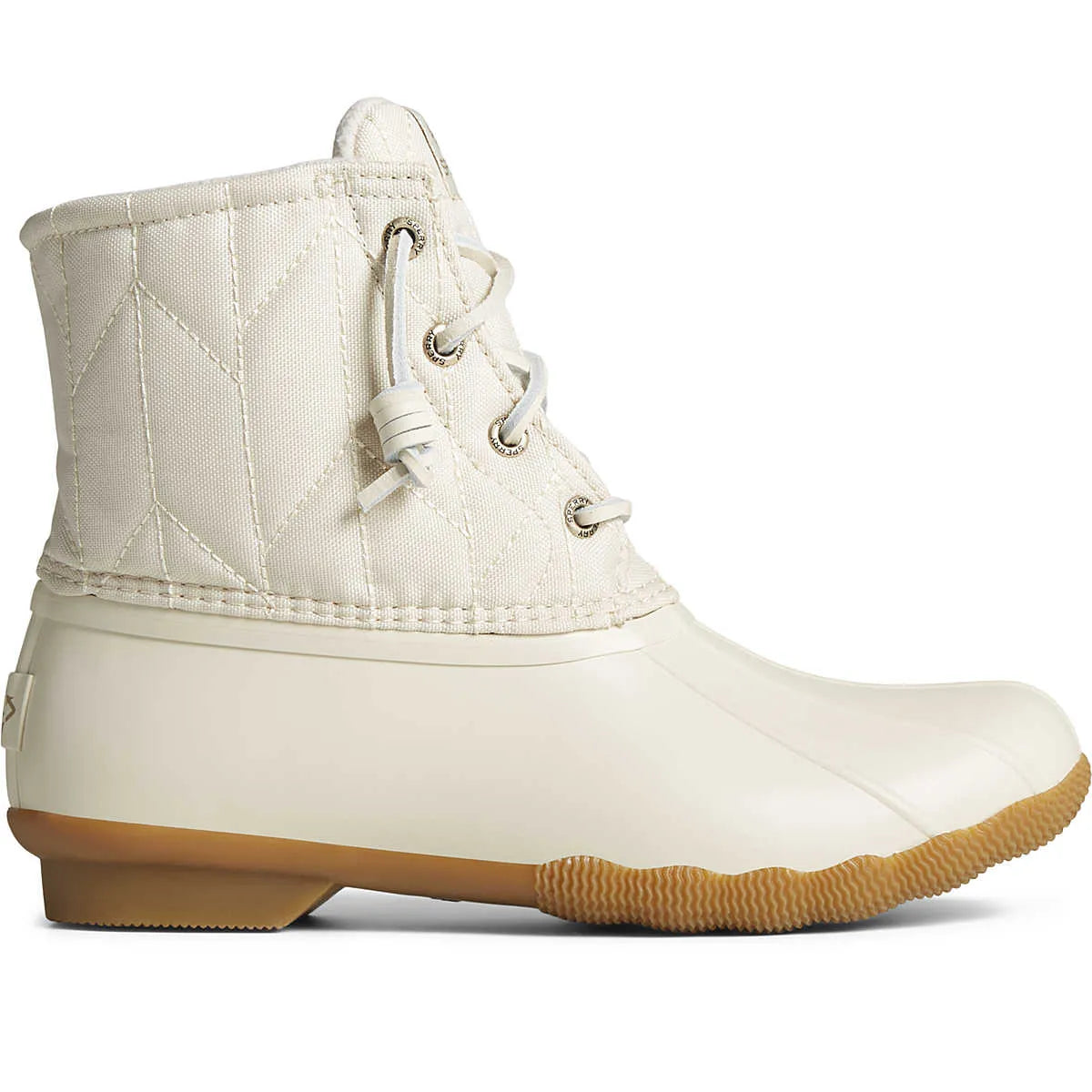 Women's Winter Boots Sperry Wms Saltwater Ivory White