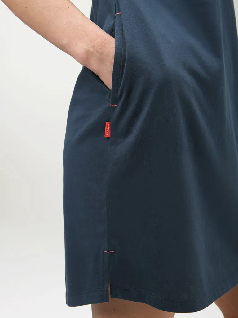 Vestido feminino loap barda azul l