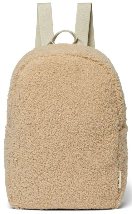 Mochila infantil crudo teddy midi studio noos beige