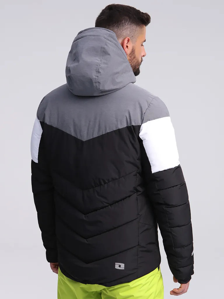 Herren-Skijacke Loap Orisino Schwarz