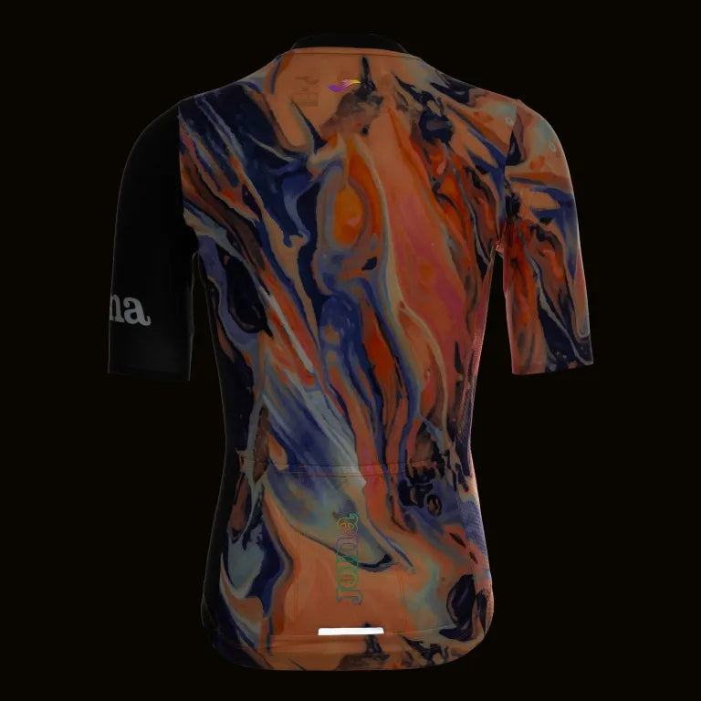 Radtrikot Joma Crono Cycling Lila Schwarz Fia L