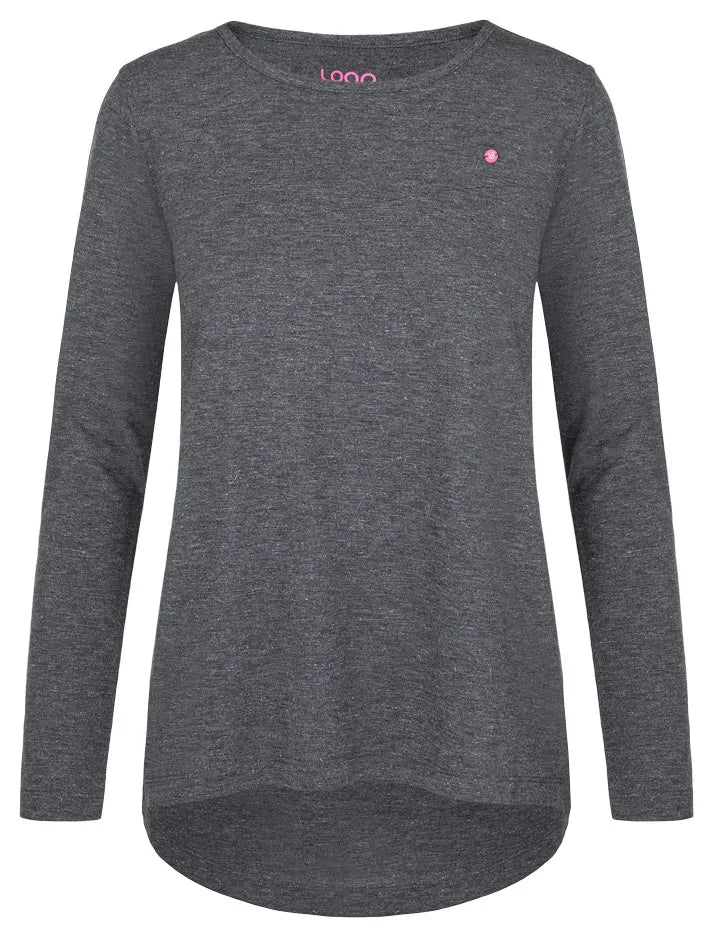 T-shirt damski Loap Bavaxa czarny XL