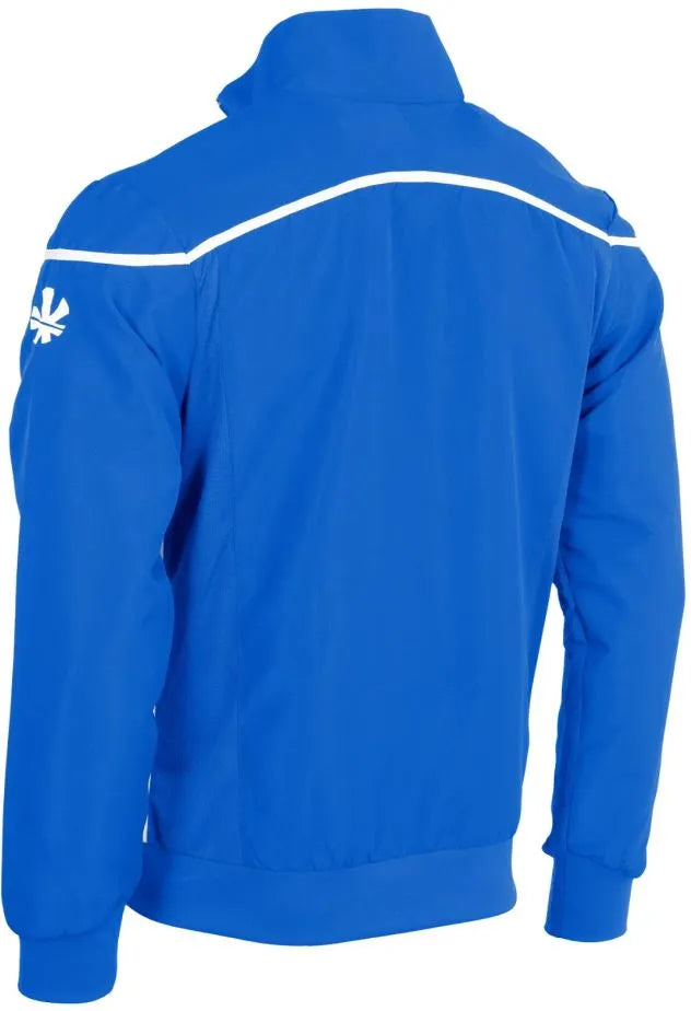 Heren reece varsityjack koningswit blauw xl