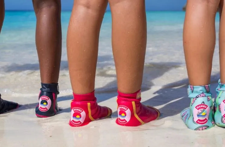 Chaussettes de plage Duukies gris 26-27