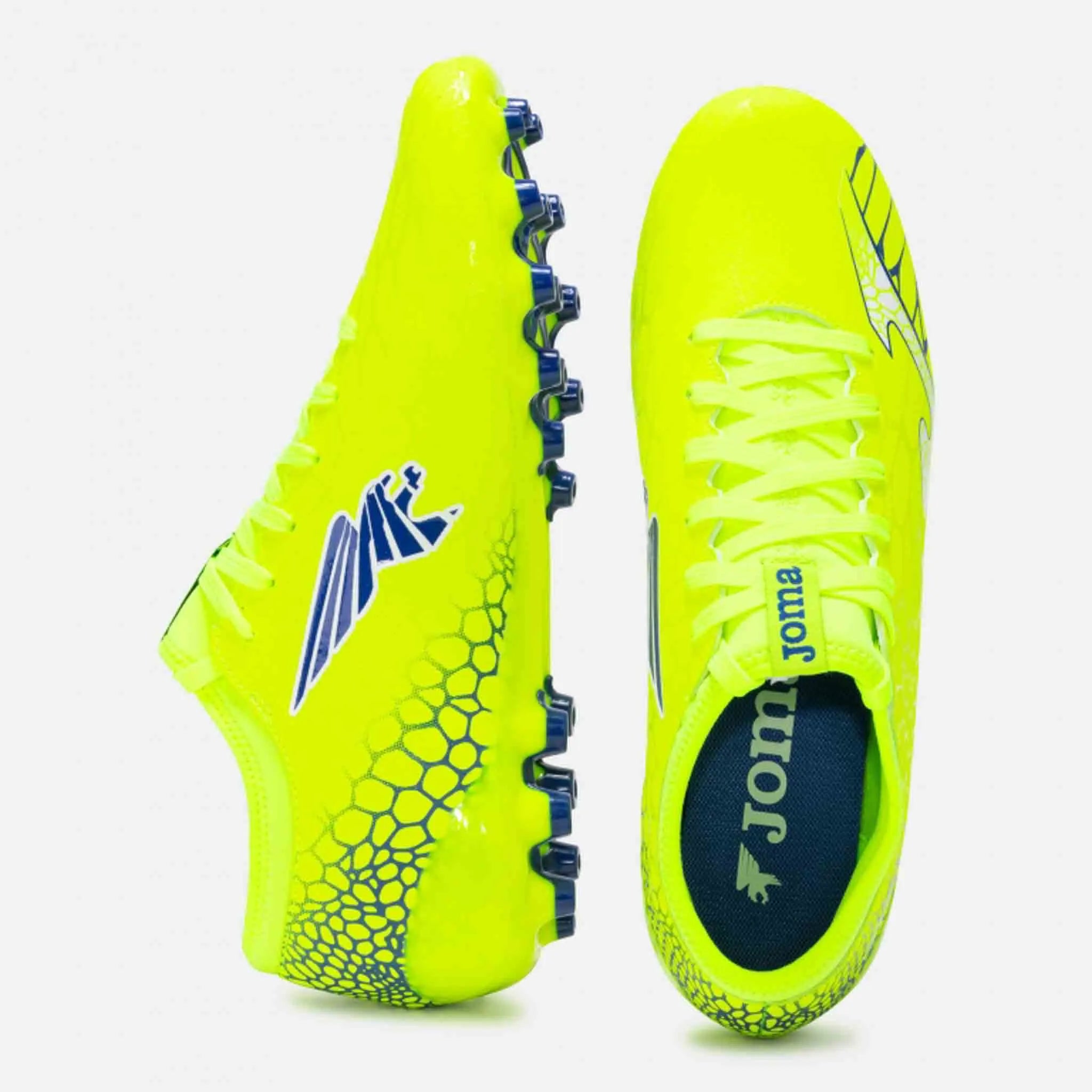 Chuteiras joma gol 2509 limão fluor amarelo 43