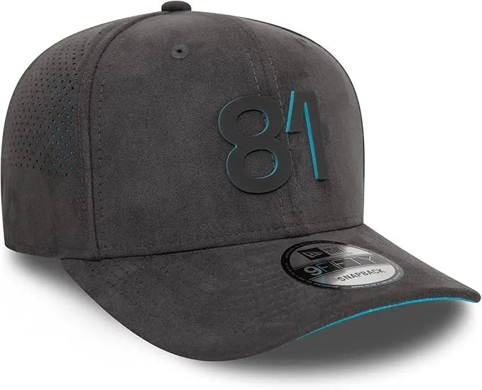 Boné Mclaren Piastri unissex Ls Op 81 9fifty cinza