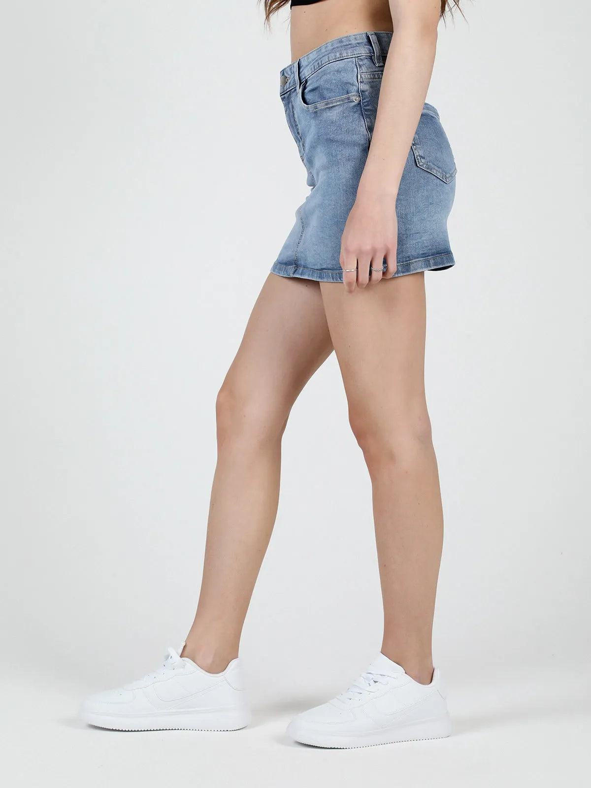 Dámska sukňa ľudovej rep. maura svetlomodrá 42