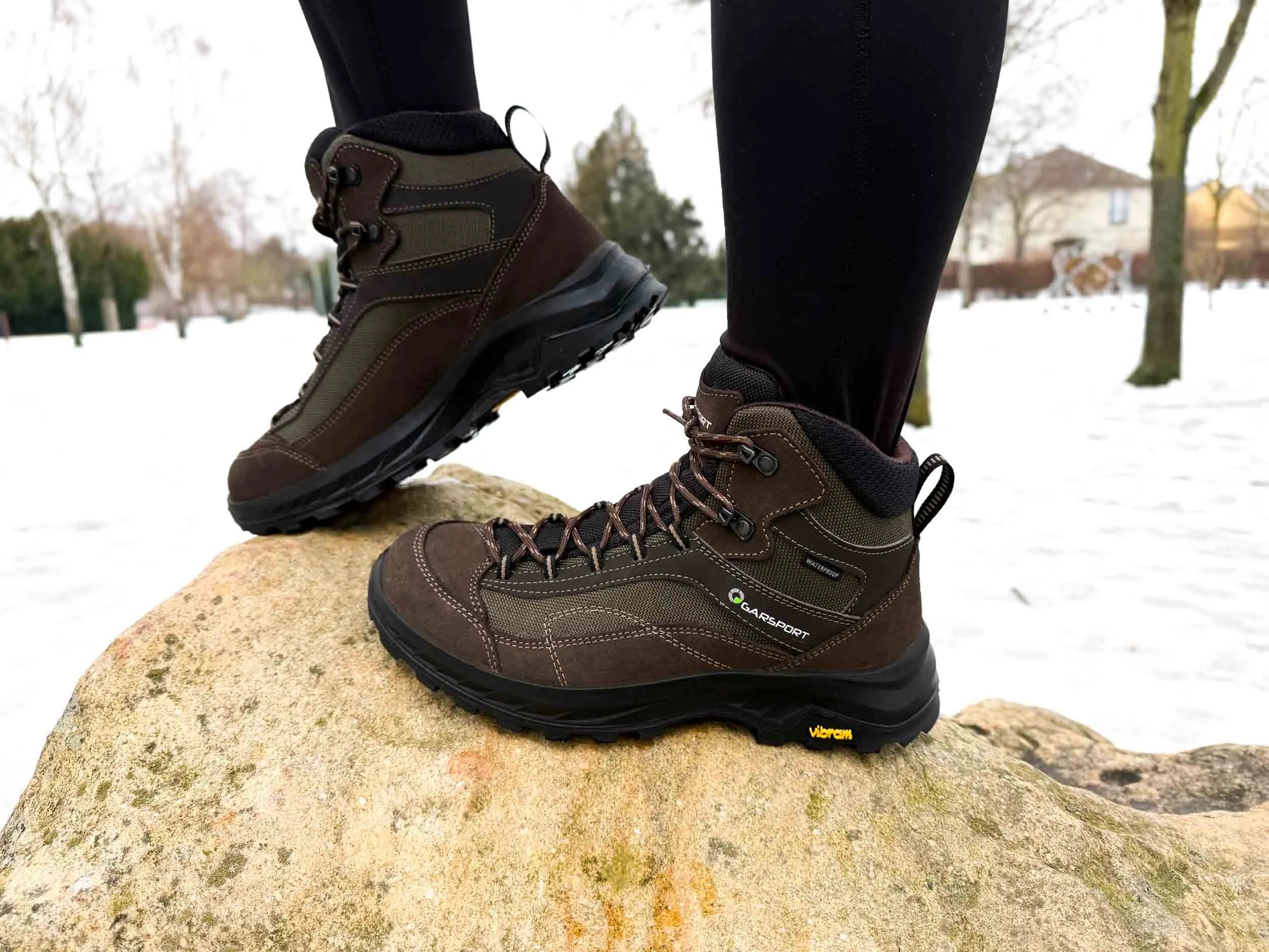 Trekking Boots Garsport Avereau Mid Waterproof Brown