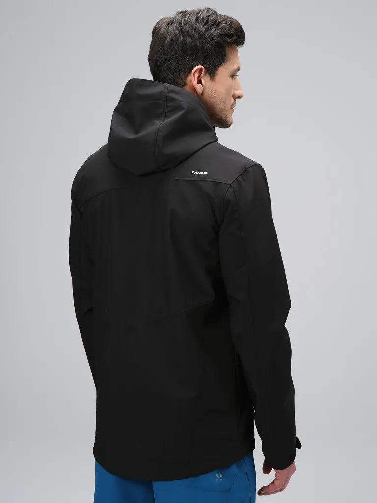 Férfi Softshell kabát Loap Ladan Blk fekete