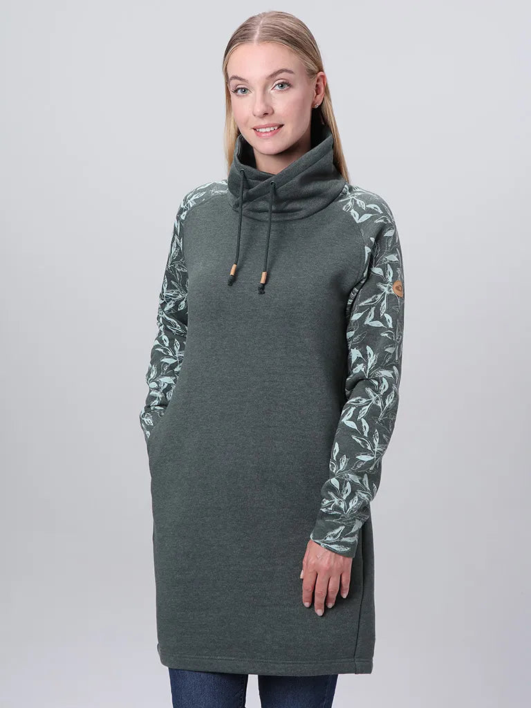 Lúb gúna/geansaí na mban ebnera glas xs