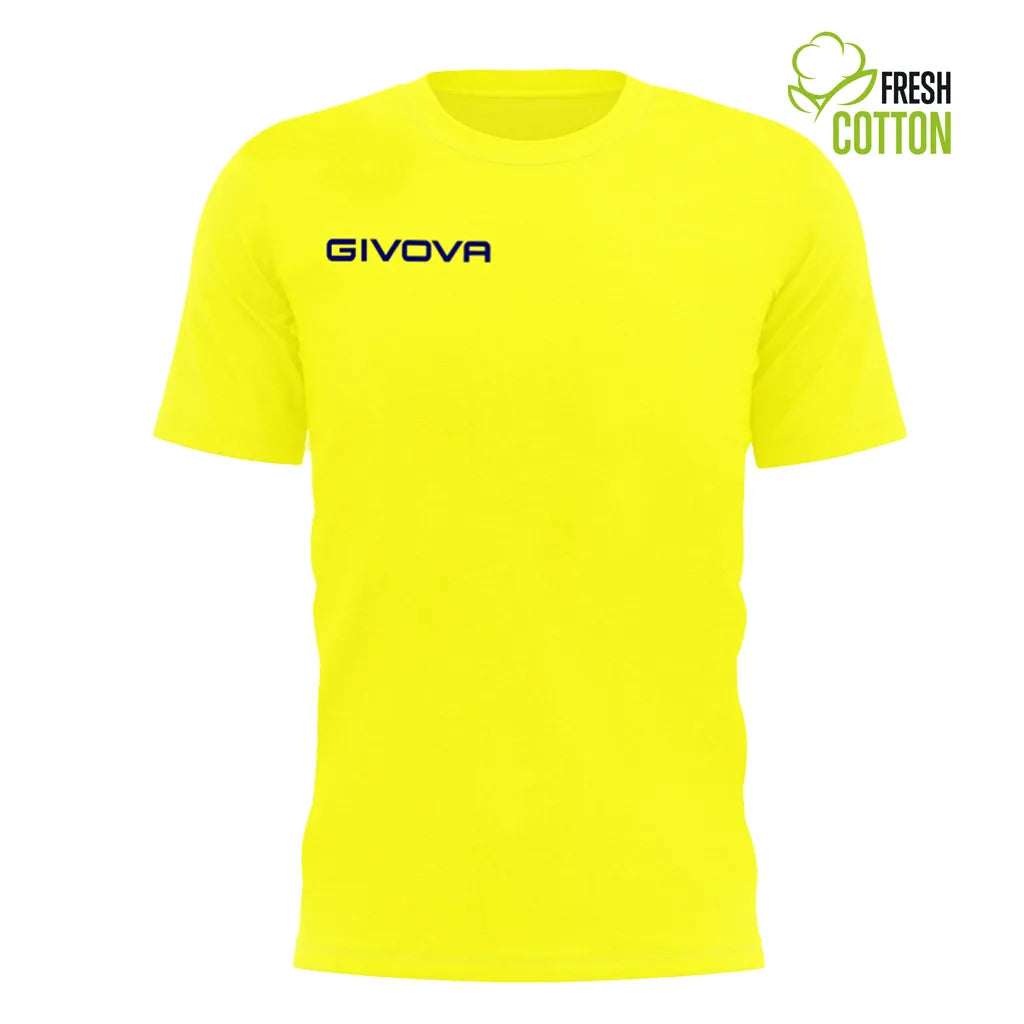 Bavlnené tričko givova fresh amarillo yellow 3xl