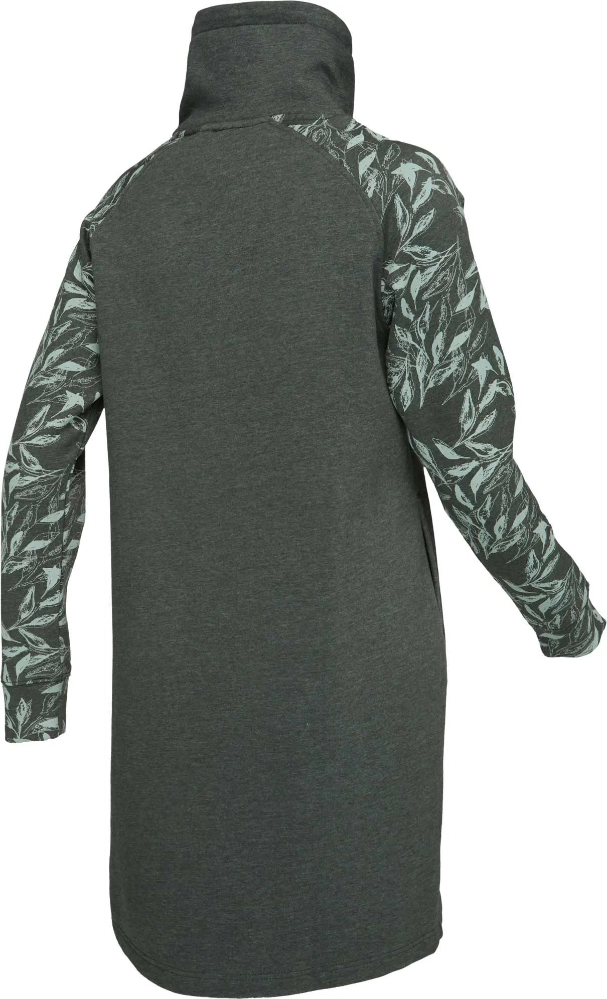 Vestido/moletom feminino laço ebnera verde xs