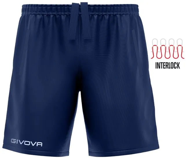 Calções Desportivos Givova Pocket Azul