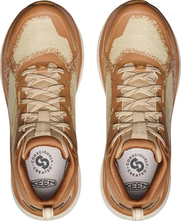 Women's Shoes Keen Wmns Leiki Mid Wp Safari/chipmunk Brown