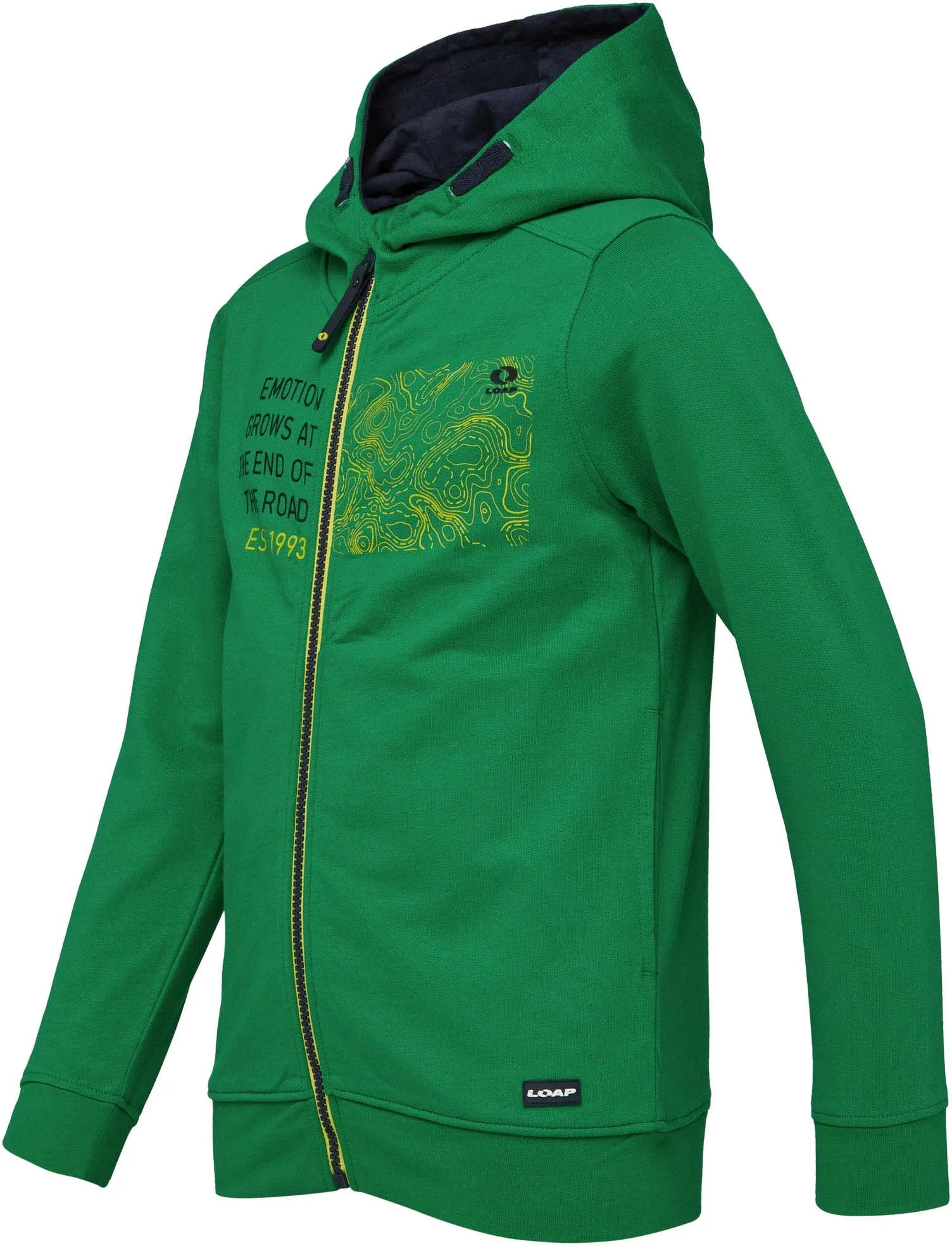 Sudadera infantil loap dorm verde 134-140