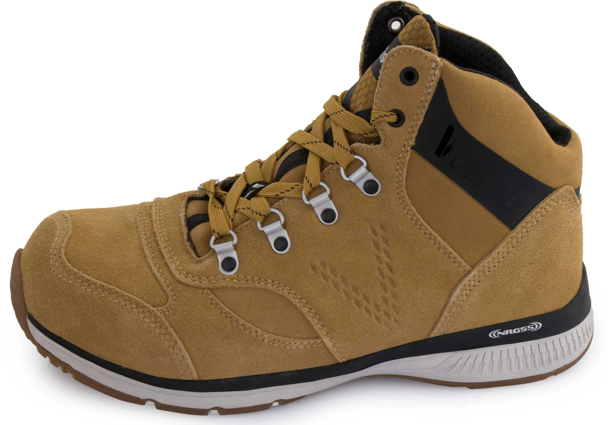 Scarpe antinfortunistiche Stivali antinfortunistici Vismo S3 Marrone