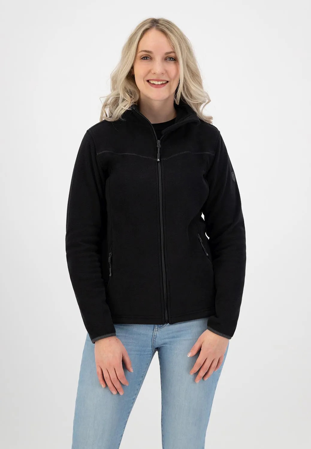Damesfleecessweatshirt Kjelvik Polar Danique Zwart