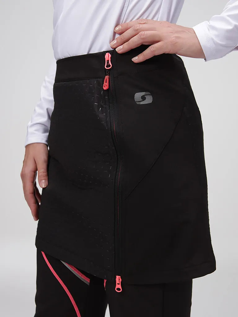 Dámska športová zateplená sukňa Loap uxnora black xs