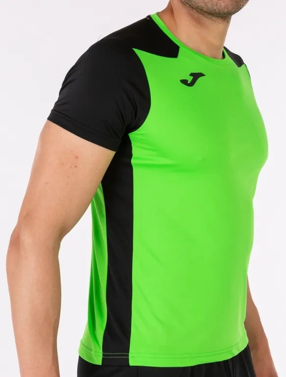 Herren Joma Record II Fluorgrünes T-Shirt m