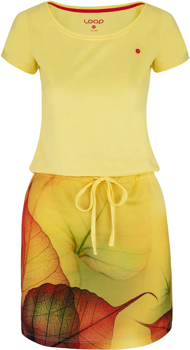 Vestido de mujer loap alysa amarillo s