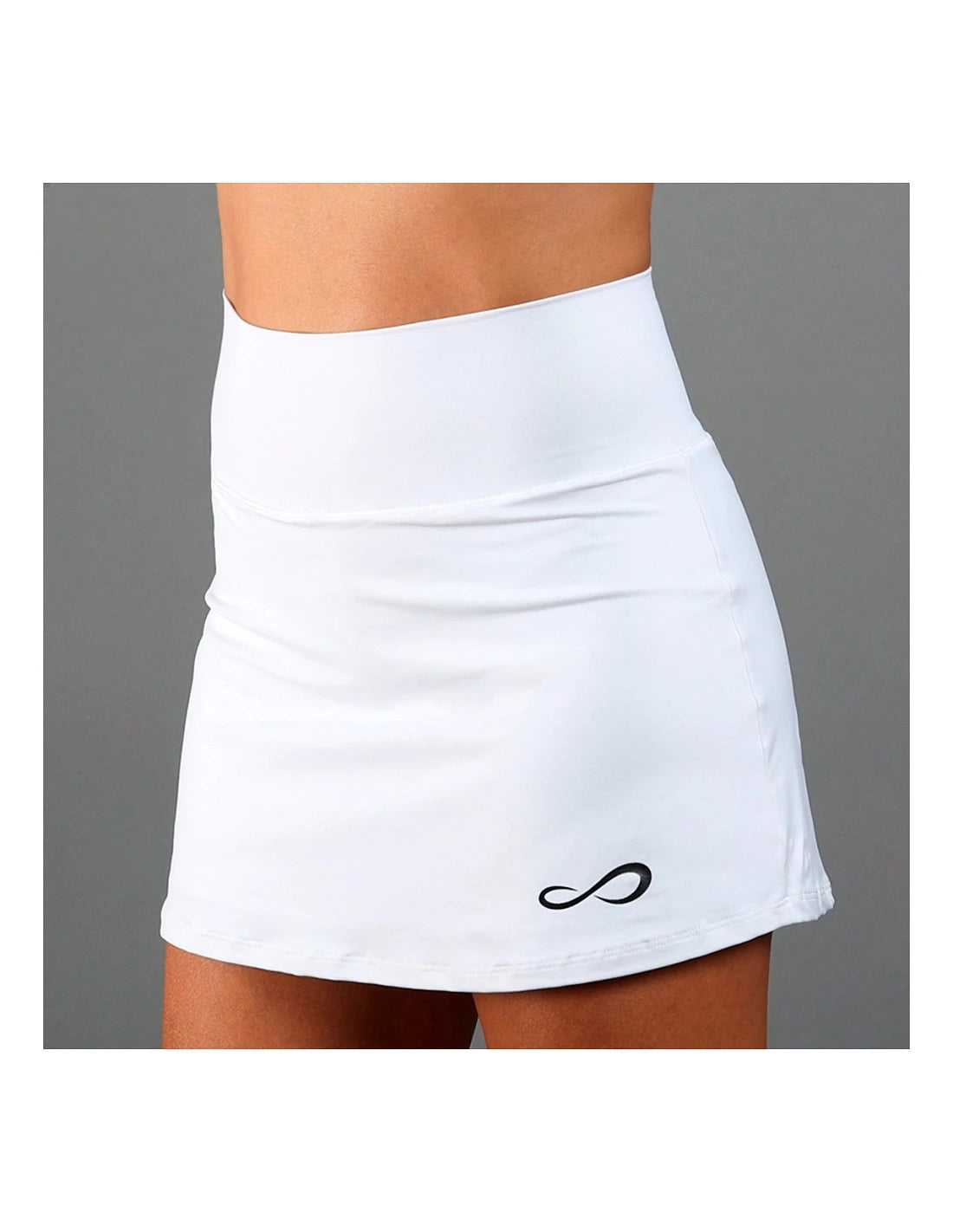 Endless Minimal Skirt HW White